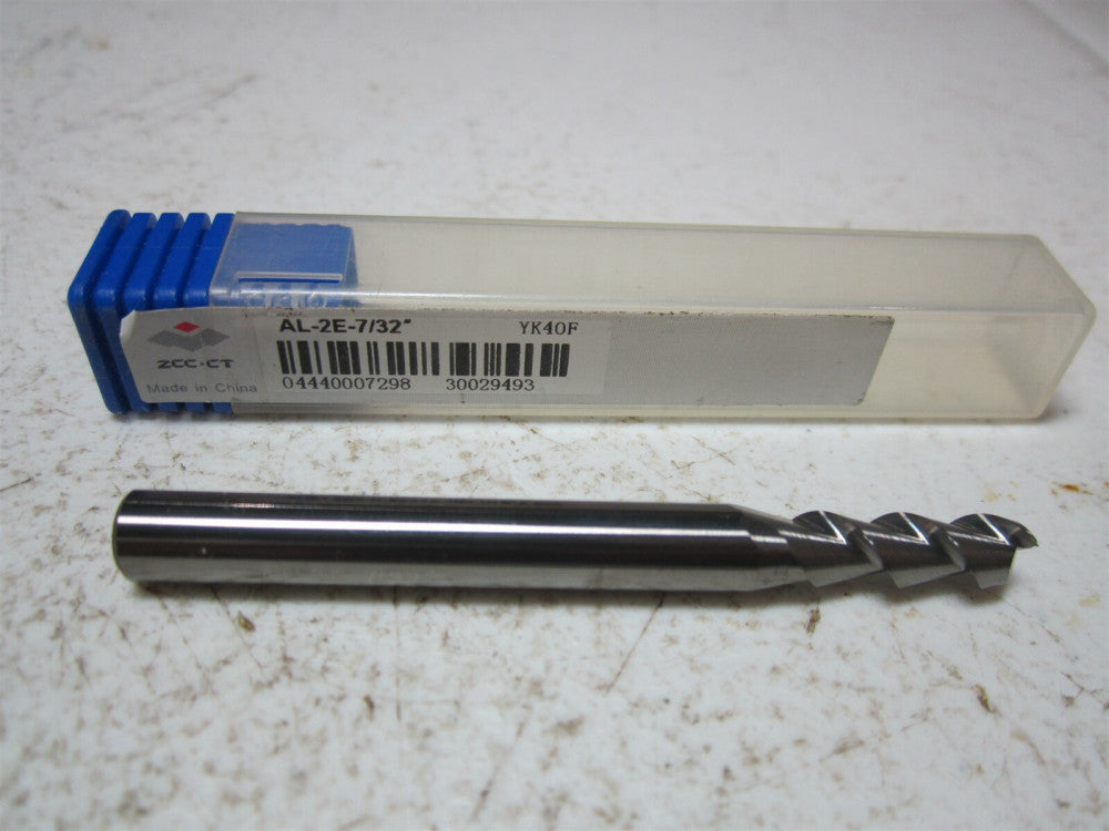 ZCCCT (30029493) AL-2E-7/32 7/32 x 1/4 x 5/8 x 2-1/2 2 Flute Carbide End Mill