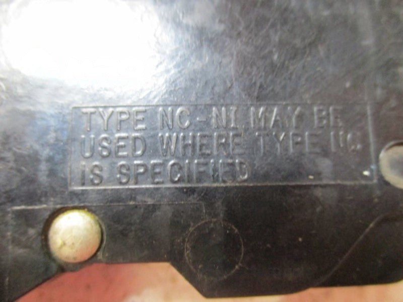 FEDERAL PACIFIC NC120 CIRCUIT BREAKER 20A UNMP