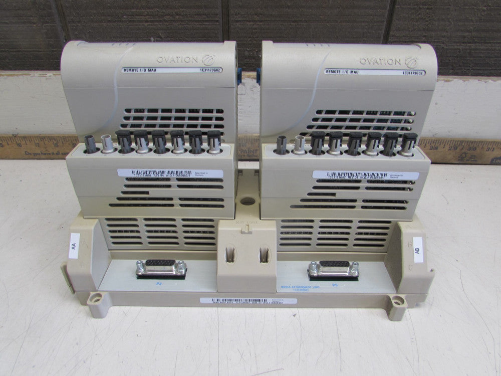 2-OVATION 1C31179G02 , REMOTE I/O MAU & 2-1C31181G02, w/BASE,TAKEOUT MAKE OFFER!