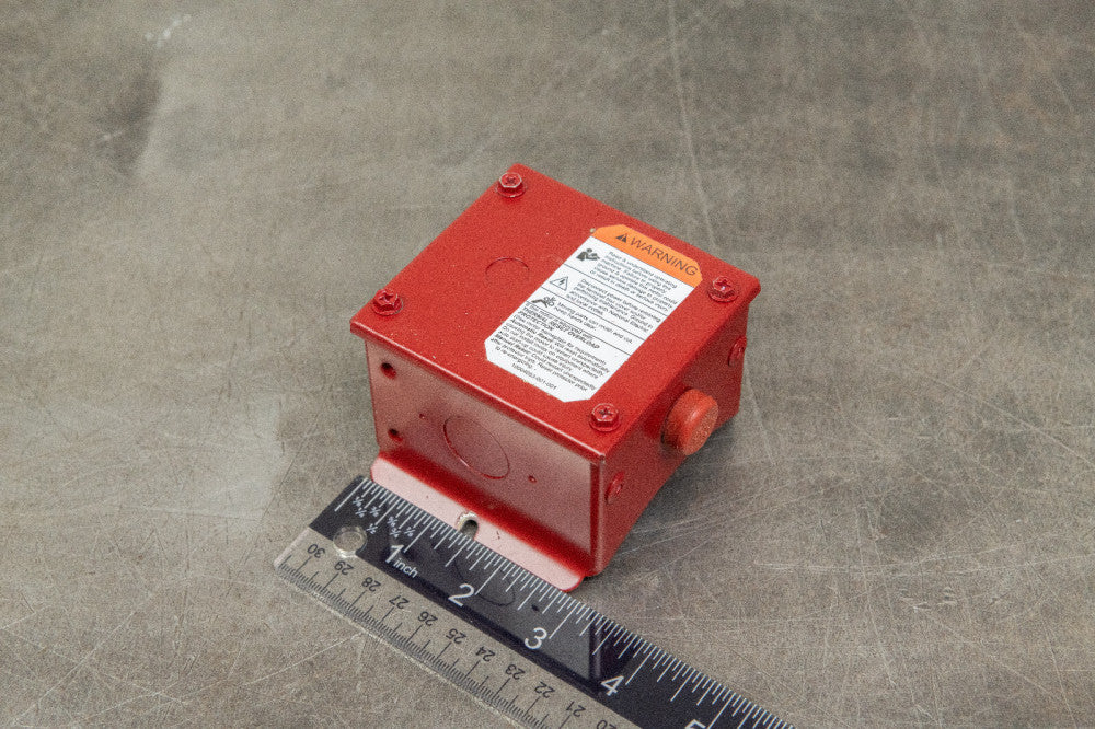 Leeson Motor Wireway Junction Connection Terminal Box w/ Reset Fits 56 Frame