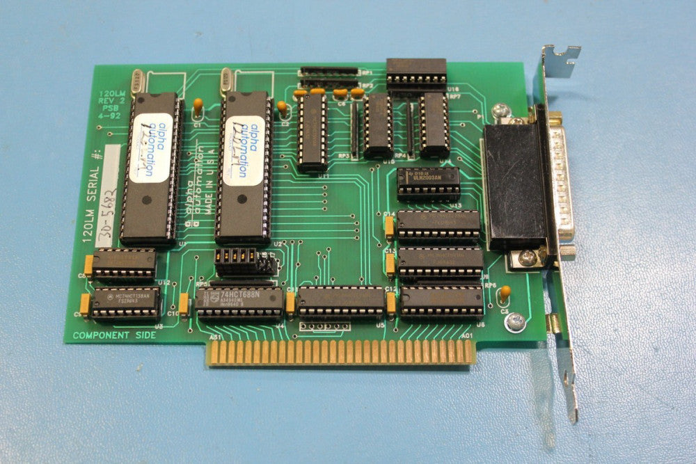 Alpha Automation 120LM ISA Control Board