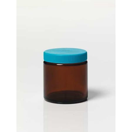 Zoro Select 3Tru6 Straight Sided Preclean Jar,125Ml,Pk24