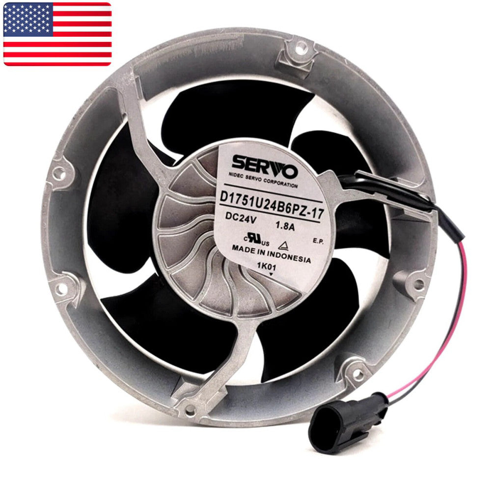 NEW SERVO D1751U24B6PZ-17 Inverter Fan 24V 1.8A 43.2W - US Stock