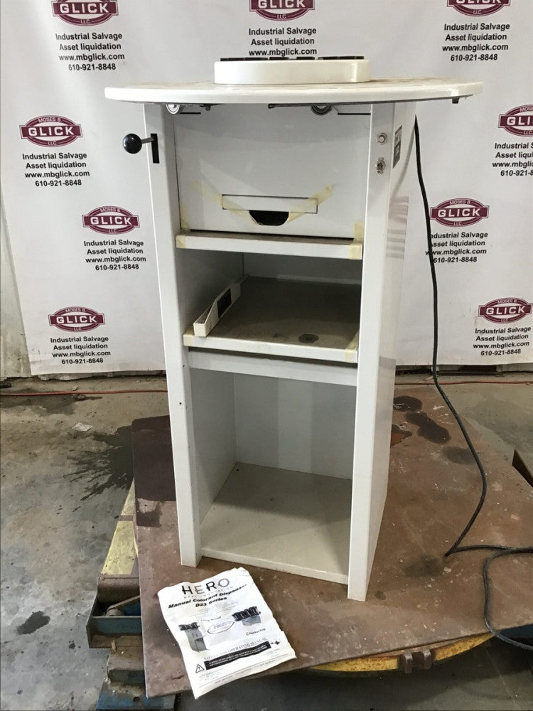 HERO manual colorant dispenser D23 Series floor stand model14NSC80232 