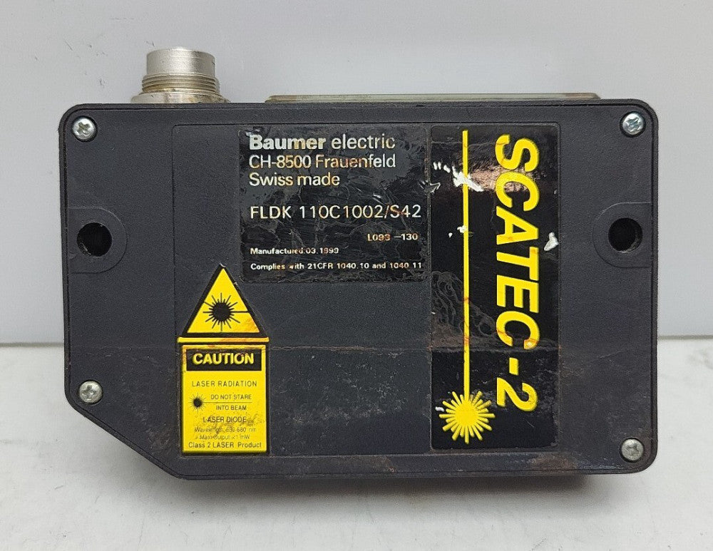 Baumer Electric SCATEC-2 FLDK 110C1002/S42 Laser Copy Counter Sensor