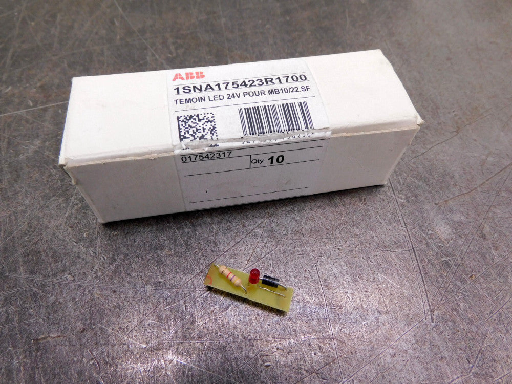ABB LED Temoin 24 v Pour MB10/22.SF 1SNA175423R1700 Circuit Board