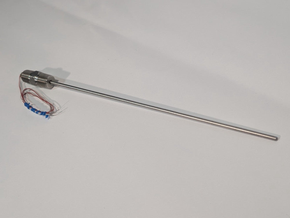 Unbranded stainless steel industrial thermocouple temperature sensor, 39286