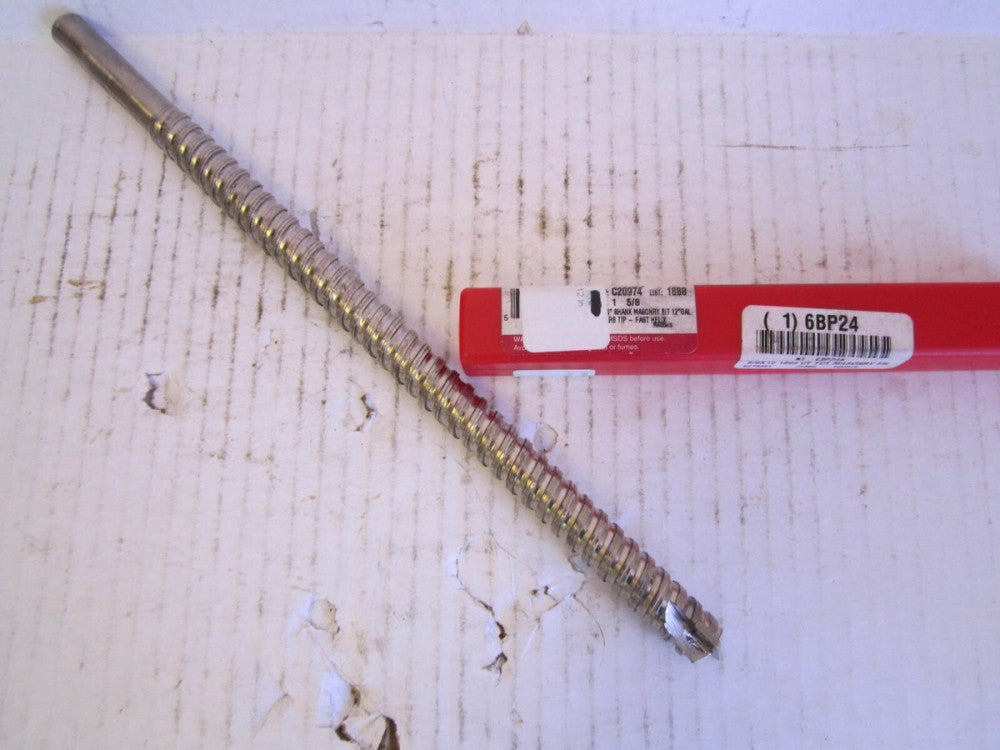 Cle-Line (C20974) 5/8" x 1/2" x 12"OAL Carbide Tip Masonry Drill Bit 