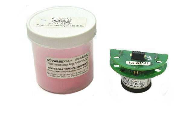 Sensidyne Fluorine (F2) EC, ND 0–10.0 ppm Gas Detection Sensor 823-0215-21