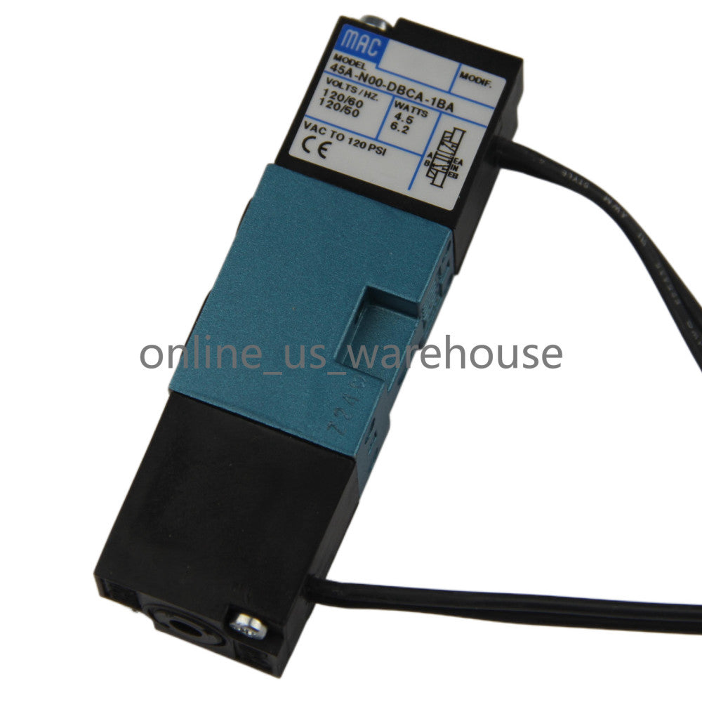 One Brand New MAC 45A-N00-DBCA-1BA Solenoid Valve