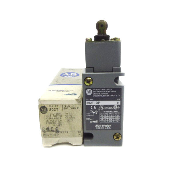 ALLEN BRADLEY 802T-DP SER. H 120-600VAC 60A (GY/BL) NSMP