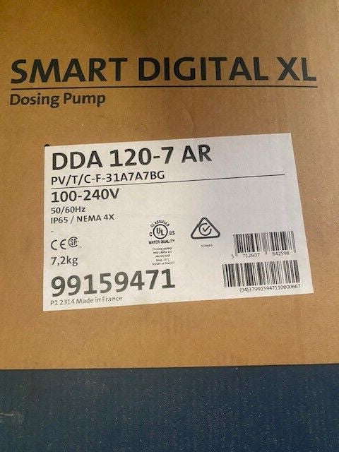 Grundfos DDA 120-7 AR-PV/T/C-F-31A7A7BG, 99159471 Dosing Pump (NEW)