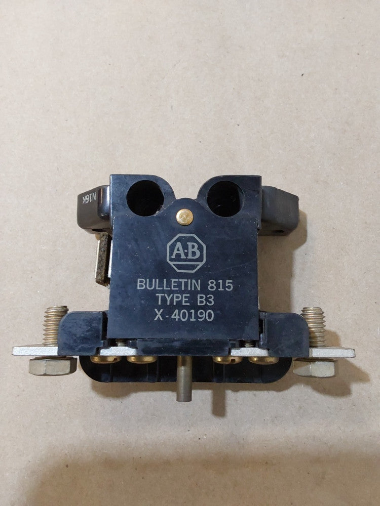 Allen Bradley X-40190 Overload Relay Assembly Type B3 - BULLETIN 815