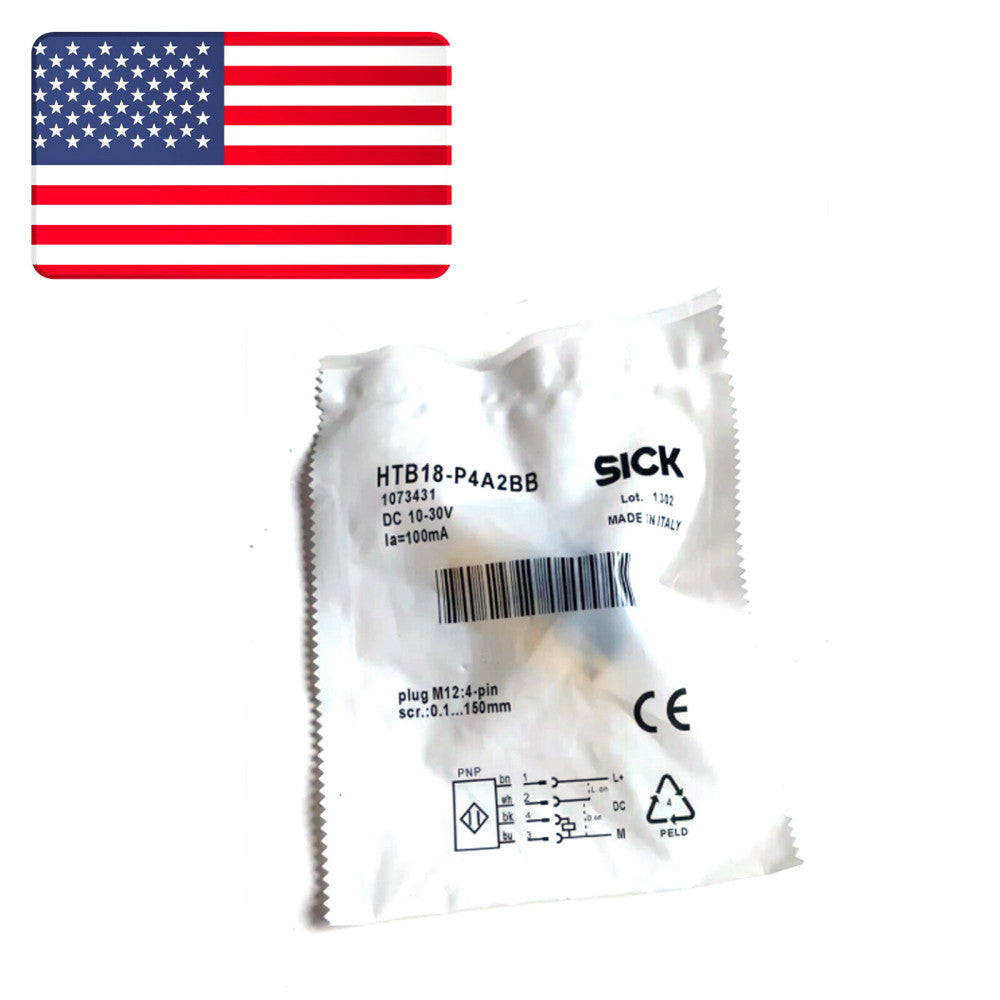 NEW SICK HTB18-P4A2BB Photoelectric Sensor - US Stock