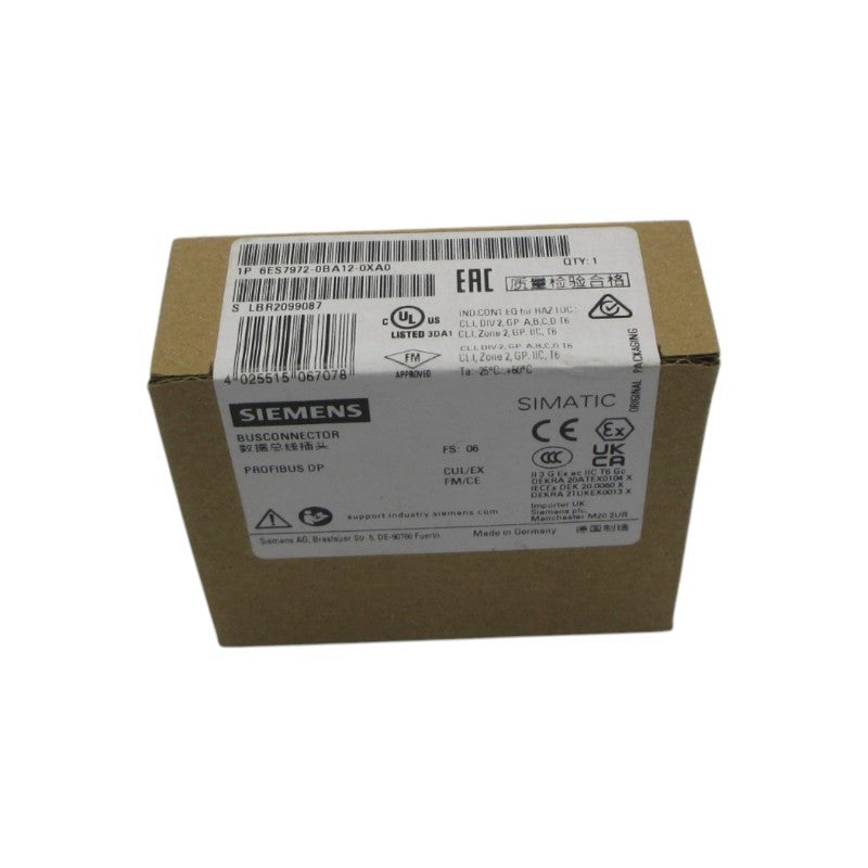 SIEMENS 6ES7972-0BA12-0XA0 NSFS