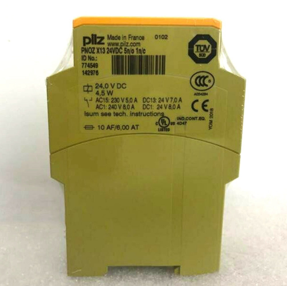One Brand New PILZ PNOZ X13 774549 Safety Relay 24VDC