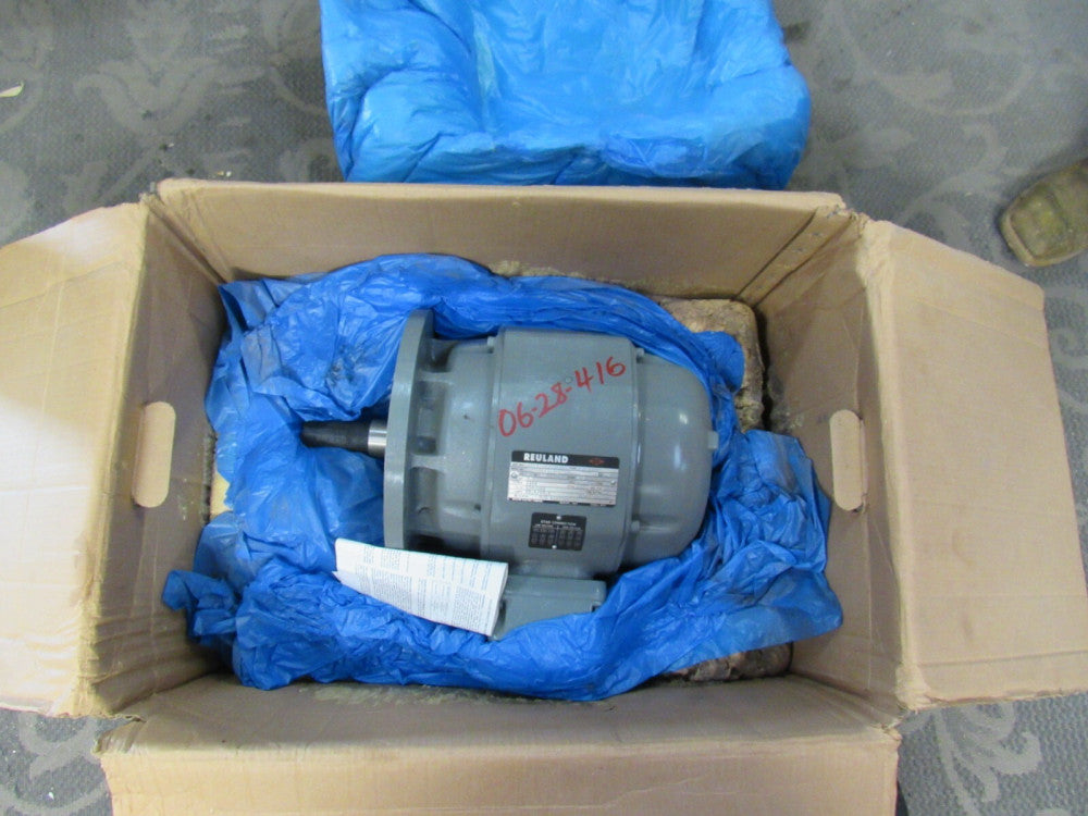 REULAND 7.5HP MOTOR 0075C-1BAN-0135 AEO COTO 230/460V 1800RPM 60HZ NEW IN BOX !!