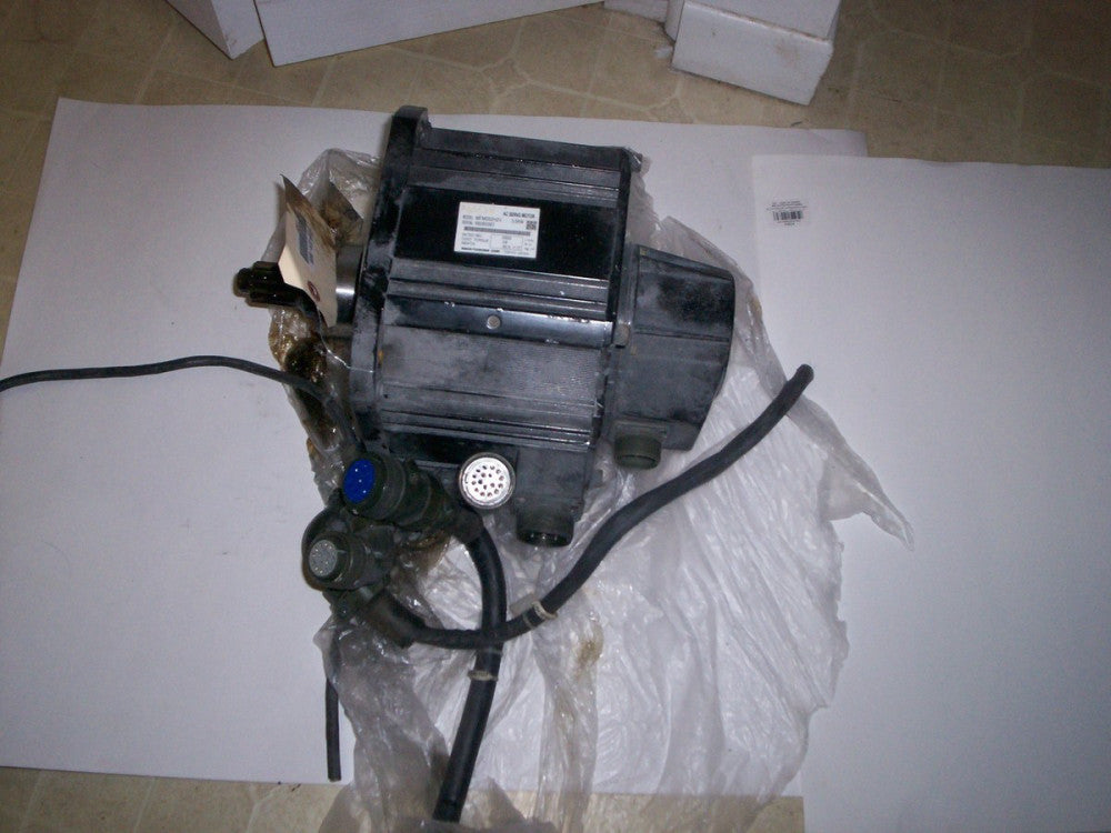 NACHI MFM552H2V AC SERVO MOTOR 5.5KW 2000RPM CONT.TORQUE 26 N.M WITH 2 PLUGS
