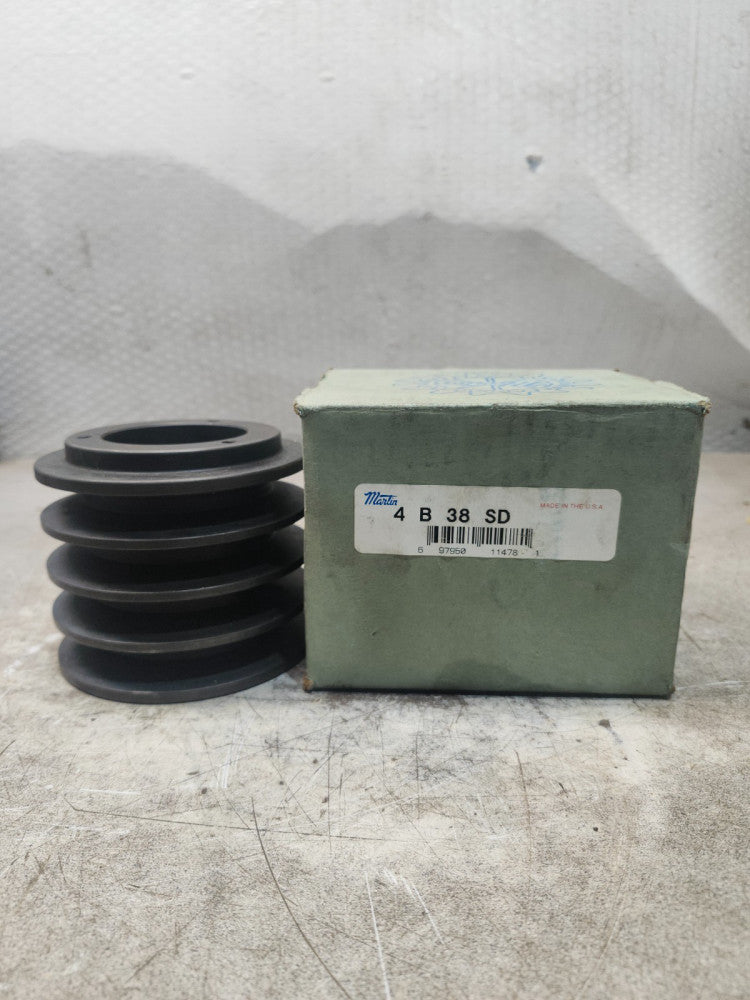 NEW IN BOX MARTIN 4 BELT CONVENTIONAL SHEAVE 4 B 38 SD