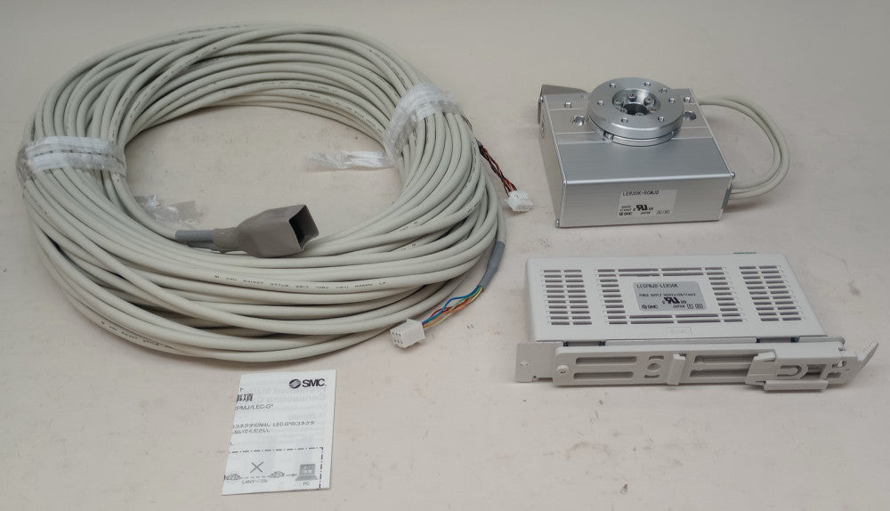 SMC LER30K-RCMJD Electric Rotary Table With Cable And Power Supply