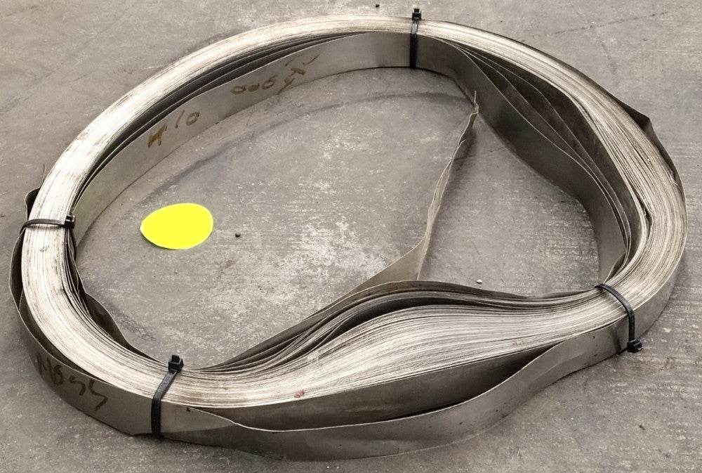 UNBRANDED 1-1/4" WIDTH STAINLESS STEEL METAL BANDING EST 225 FT LONG