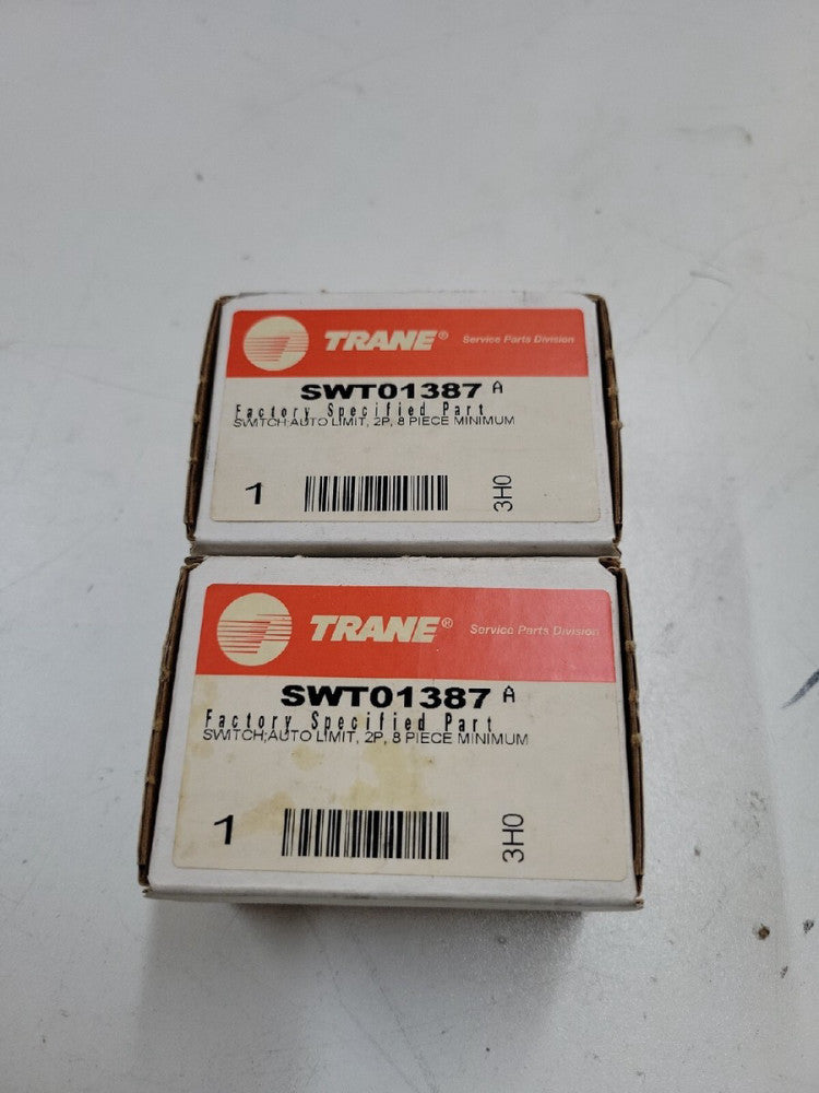 1 BOX - TRANE SWT01387 SWITCH; AUTO LIMIT, 2P ~ NEW ~ OLD STOCK !!