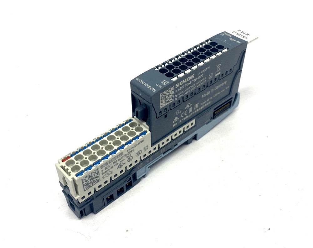 Siemens 6ES7193-6TP00-0TP0 PotDis-TB-BR-W Type BR Module 6ES7193-6UP00-0DP2 Base