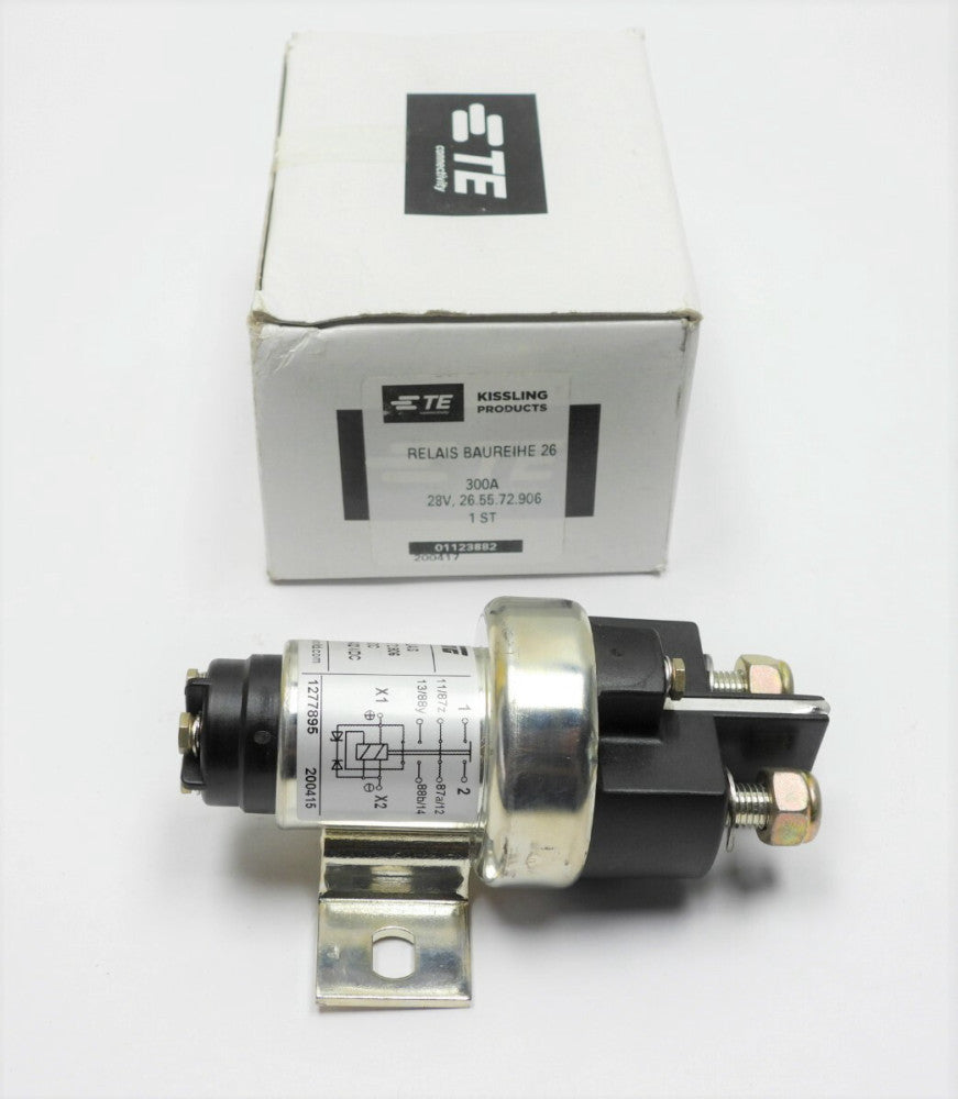 Kissling 26.55.72.906 Relay 300 AMP 28 Volt Coil 18-32 VDC