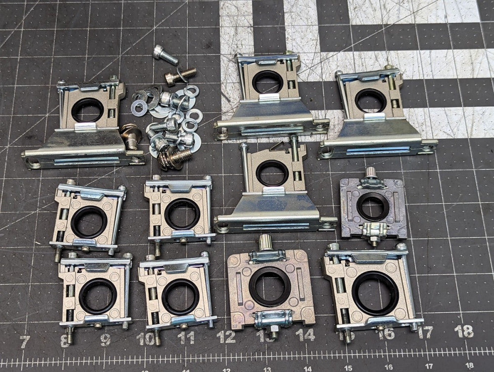 (11) Piece SMC Modular Interface Modular Adaptors AC MASS PRO WORKING PULL [OF20