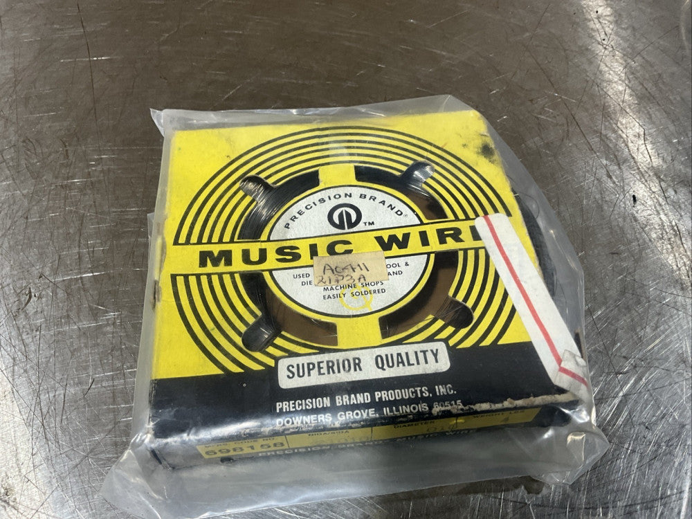 Precision Brand 698158 Music Wire, .010 Diameter NOS