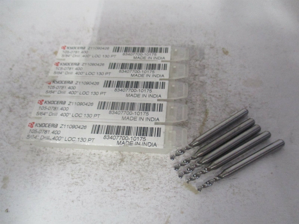 SGS (07355) 5/64" x 1/8" x 1-1/2" OAL Spiral Circuit Board Drill Bit - Qty 5