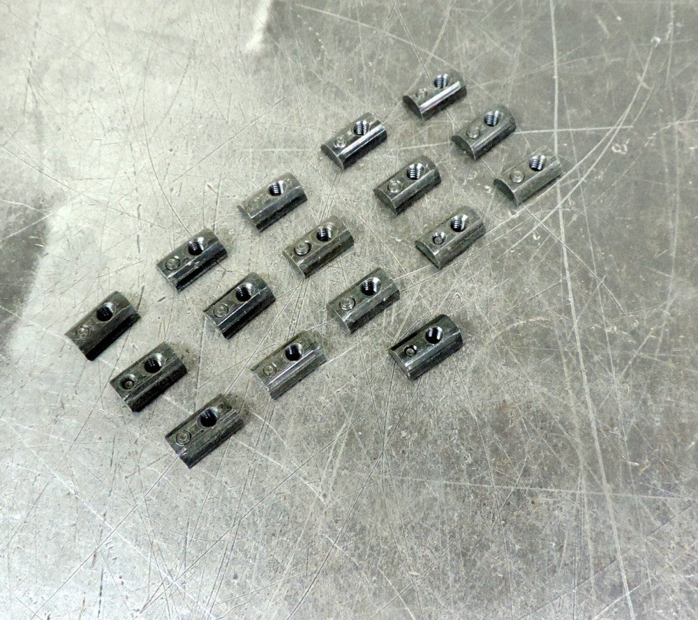 Drop-In T-Nut w/set-screw 3310 1/4-20   Lot of 16