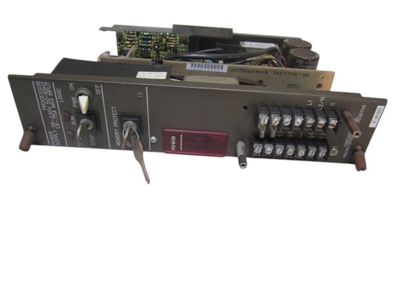 GENERAL ELECTRIC IC600PM500B POWER SUPPLY CPU/DPU 115-230VAC SERIES SIX UNMP