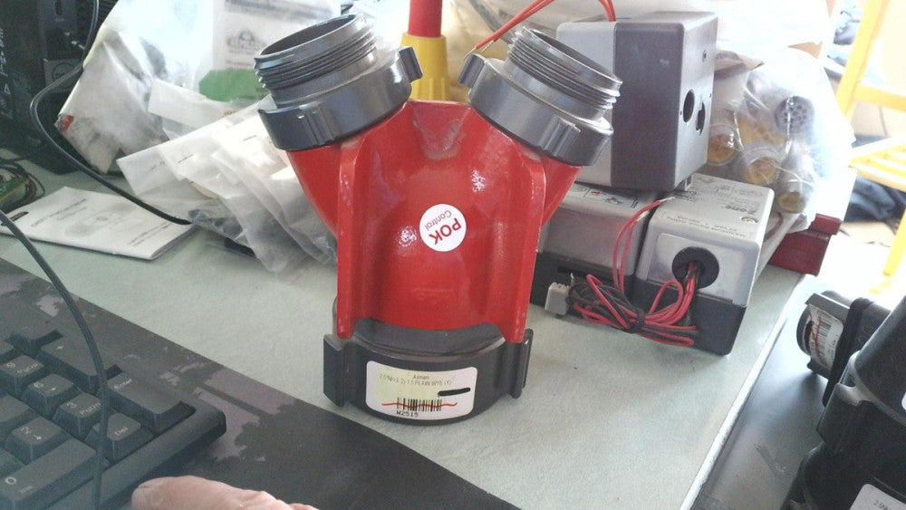 Fire Fighting Pok Wye 2.5" NH to 1.5" NH x2 new