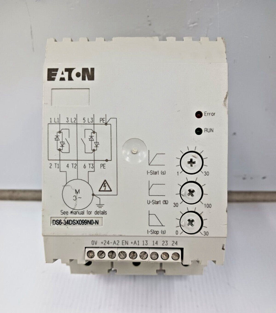 EATON 75 HP SOFT STARTER 200-460 VAC 3 PHASE DS6-34DSX099N0-N