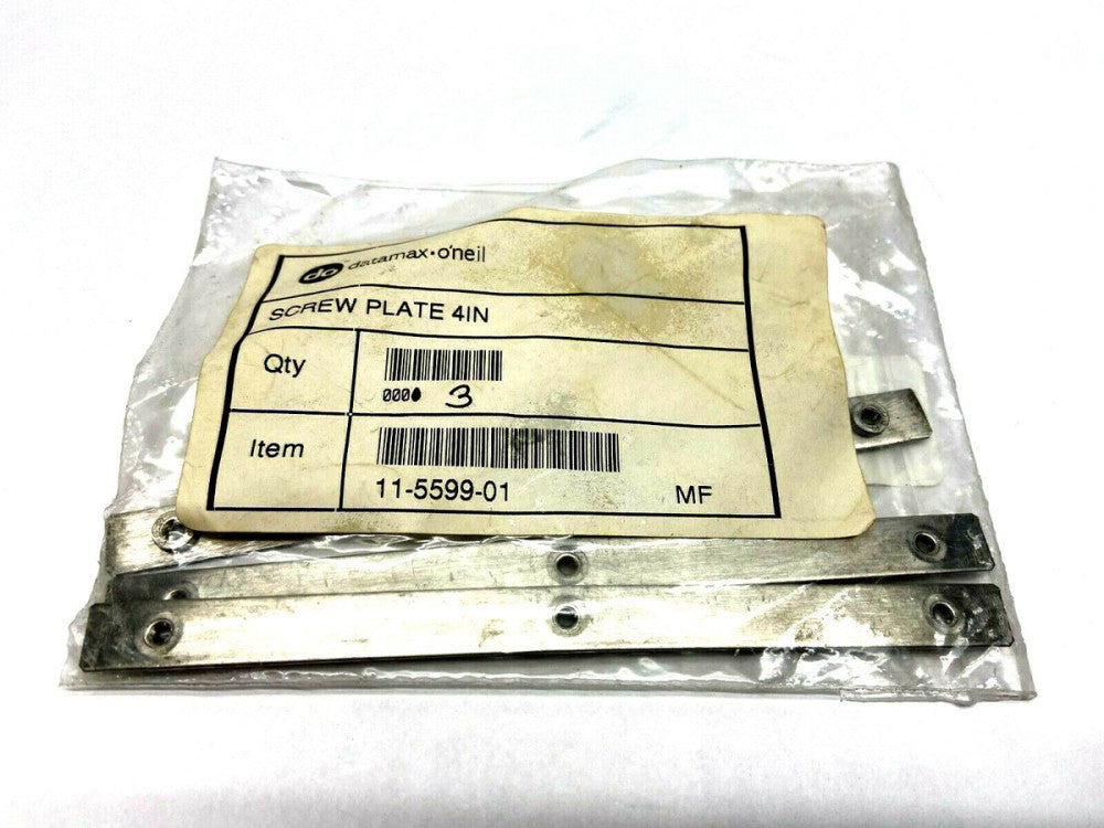 Honeywell 11-5559-01 Screw Plate 4" for Label Printer LOT OF 3