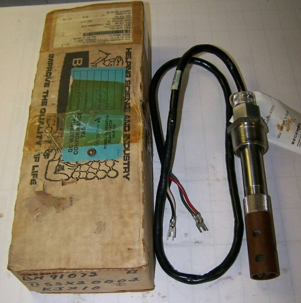 NEW BECKMAN INSTRUMENTS CONDUCTIVITY CELL  II-SS-X2-0002-KJX10