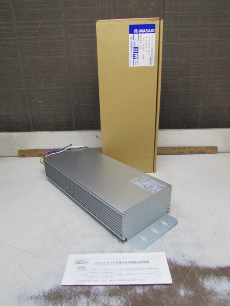 IWASAKI  M10ESH2D-01 , ELECTRONIC BALLAST, 200VAC/1000W ,NEW IN BOX! MAKE OFFER!