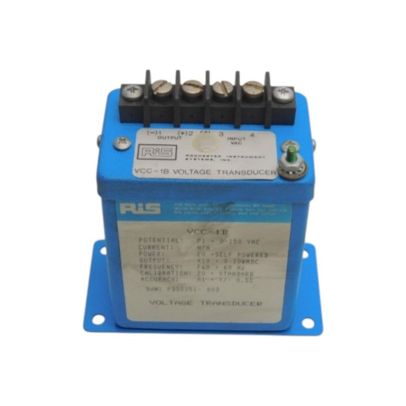 RIS VCC-1B-P1-E0-X10-F60-Z0-A1 0-150VAC UNMP