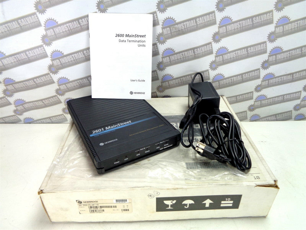 NEWBRIDGE 2600 2601 MAINSTREET 90-0468-01 RS232 Data Termination Unit (NEW) 
