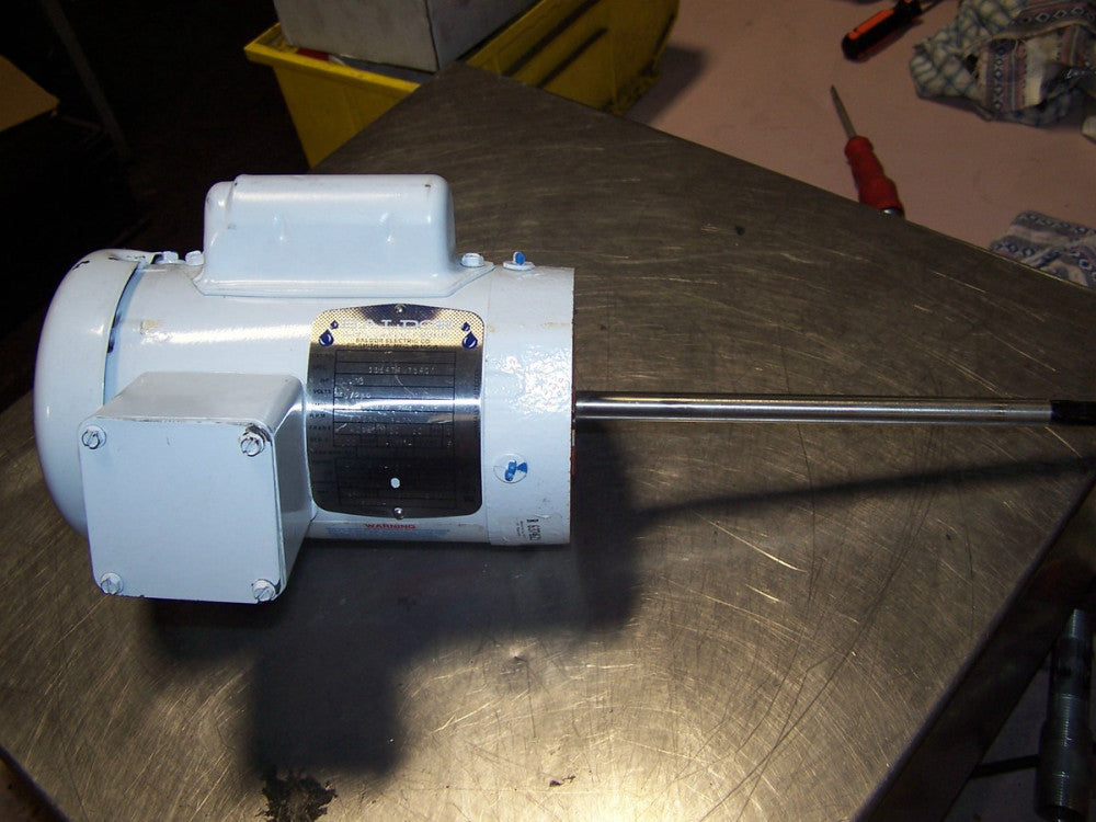 NEW BALDOR .13 HP AC ELECTRIC WASHDOWN MOTOR 42YZ FRAME 115/230 VOLT 3425 RPM 