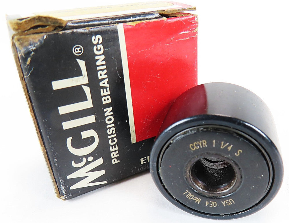McGill CCYR 1 1/4 S Cam Yoke Roller 1.250" Dia 0.750"W 0.3750 " Bore NEW IN BOX