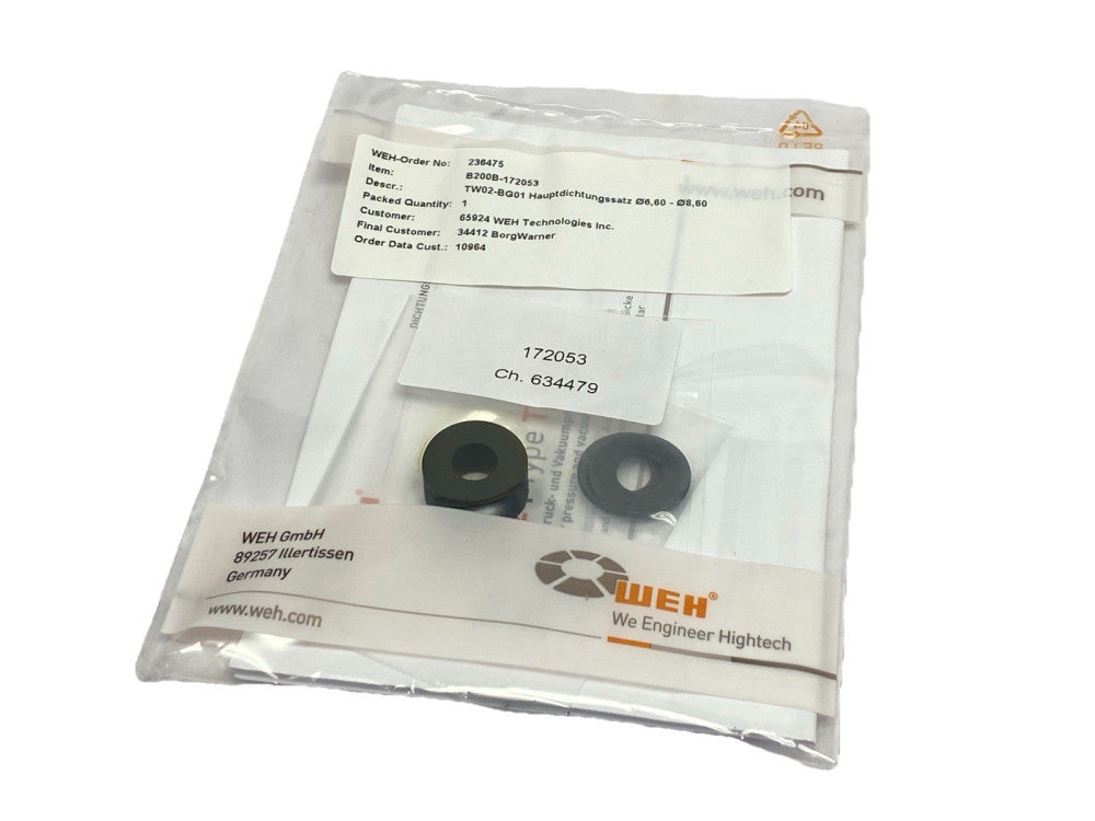 WEH B200B-172053 Main Seal Kit TW02-BG01