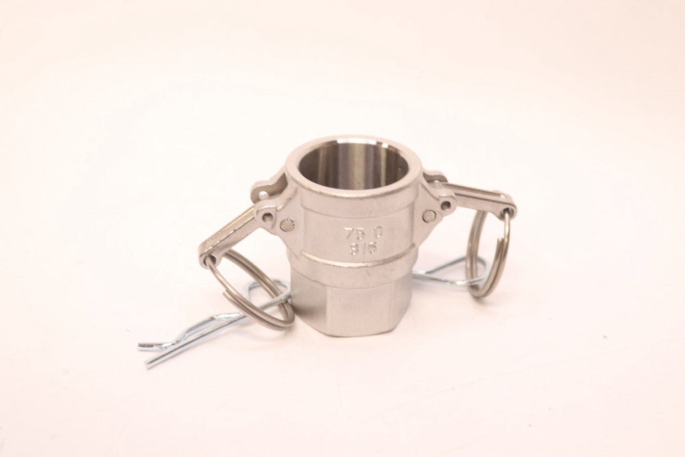 Camlock Stainless Steel 316 NPT 75D 