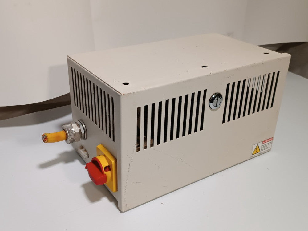TDK-Lambda DPP480-24-1 24V DC 20A PSU in vented box w rotary disconnect 115/230V