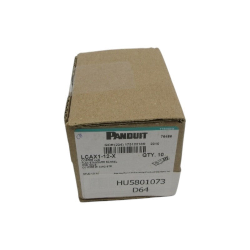 PANDUIT LCAX1-12-X (PKG OF 10) NSMP