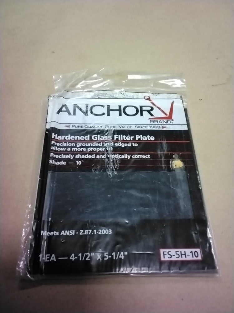 Anchor FS-5H-10 Hardened Glass Filter Plate Shade 10