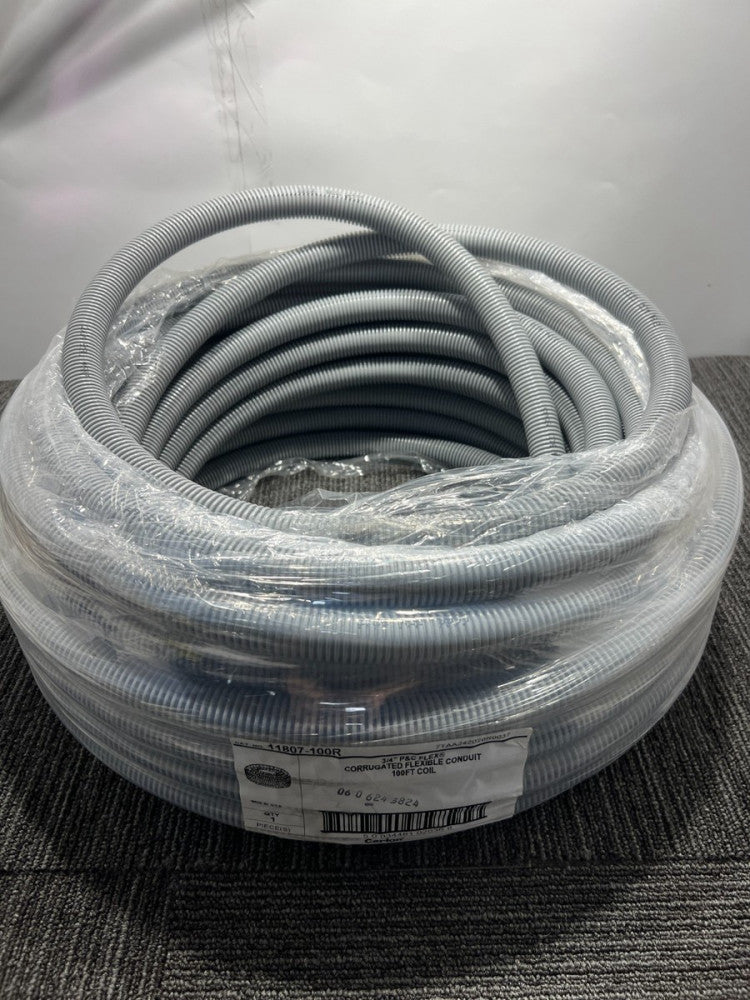 ABB Carlon 11807-100R 100FT Coil 3/4" P&C Flex Corrugated Flexible Conduit