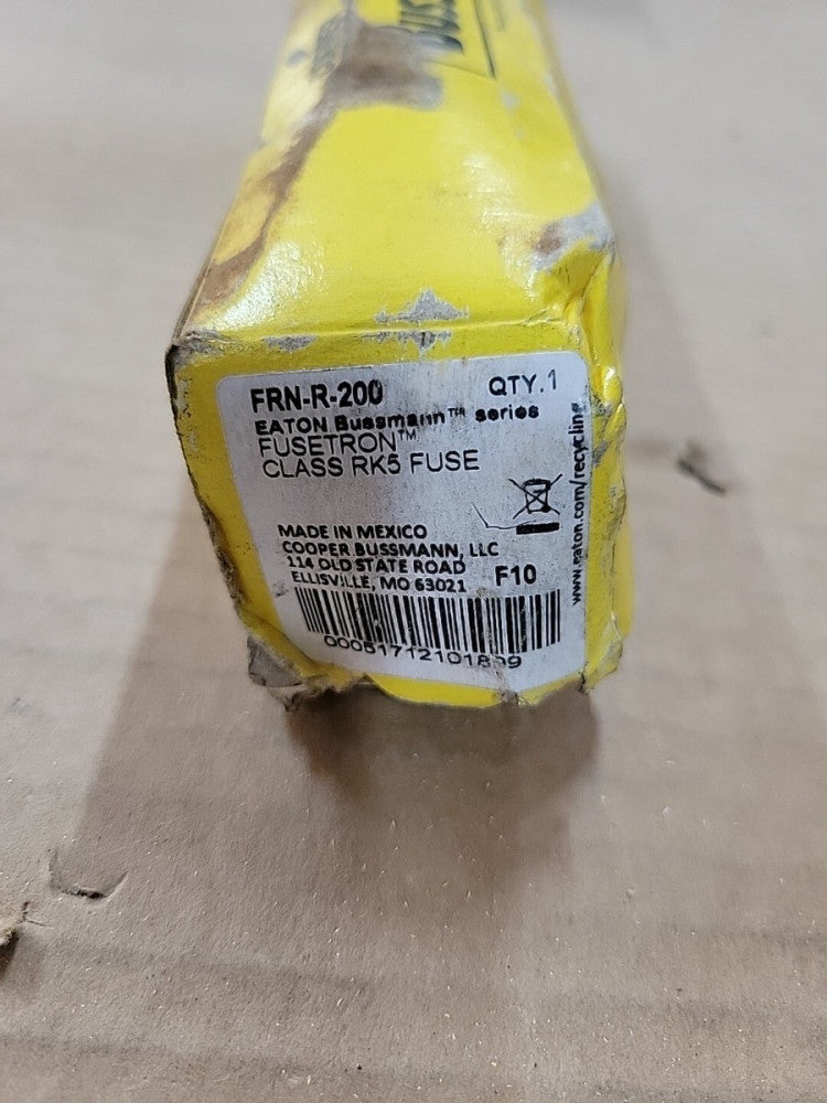 New! Bussmann FRN-R-200 Time Delay Fuse 250vac