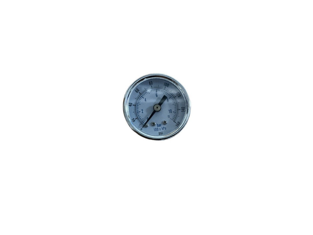 SAD1501-160 0-160 PSI/BAR PRESSURE GAGE 1.5"ST/BR CBM,1/8" NTP 